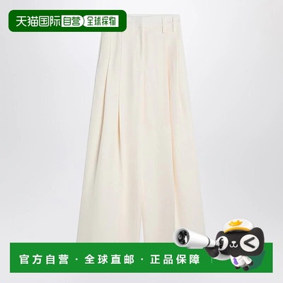 香港直邮JIL SANDER 女士休闲裤 J03KA0292J65005QJILSA105阔腿裤