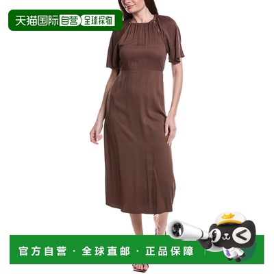 自营ANNA KAY Maelsa Midi Dress - brown 美国奥莱直发