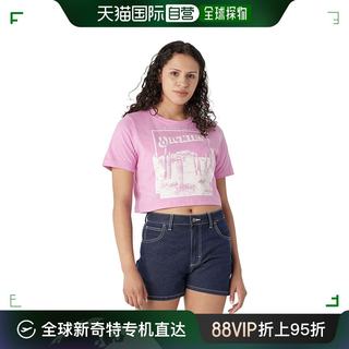 香港直邮潮奢 Dickies 迪凯斯 女士 Desert 男友风印花短袖T恤 DC