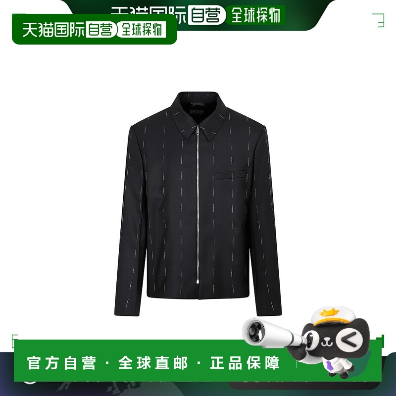 香港直邮GIVENCHY 男士夹克 BM30DZ14UW001-0 AW2023 黑色 GIVENC