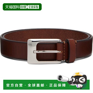 1h可退 香港直邮潮奢 Lemaire 男士 棕色 Rail 25 腰带 BE0004LL1