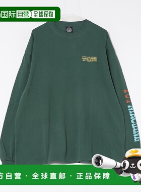 1h可退 日本直邮TOY MACHINE 男女同款 KNIFE SECT 长袖T恤 宽松