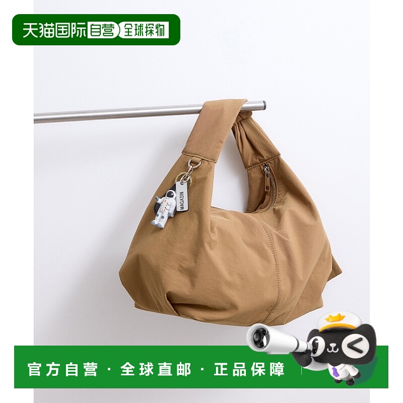 1h可退 日本直邮Adam et Rope' 女装 休闲尼龙单肩包 圆润造型D形