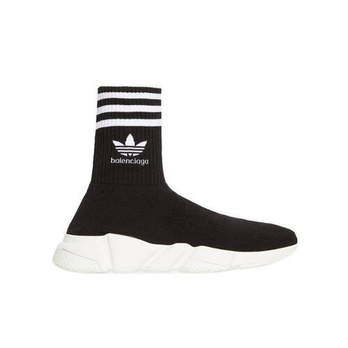 Balenciaga 巴黎世家 女士 Adidas X 徽标高帮休闲鞋 711198WBDV1