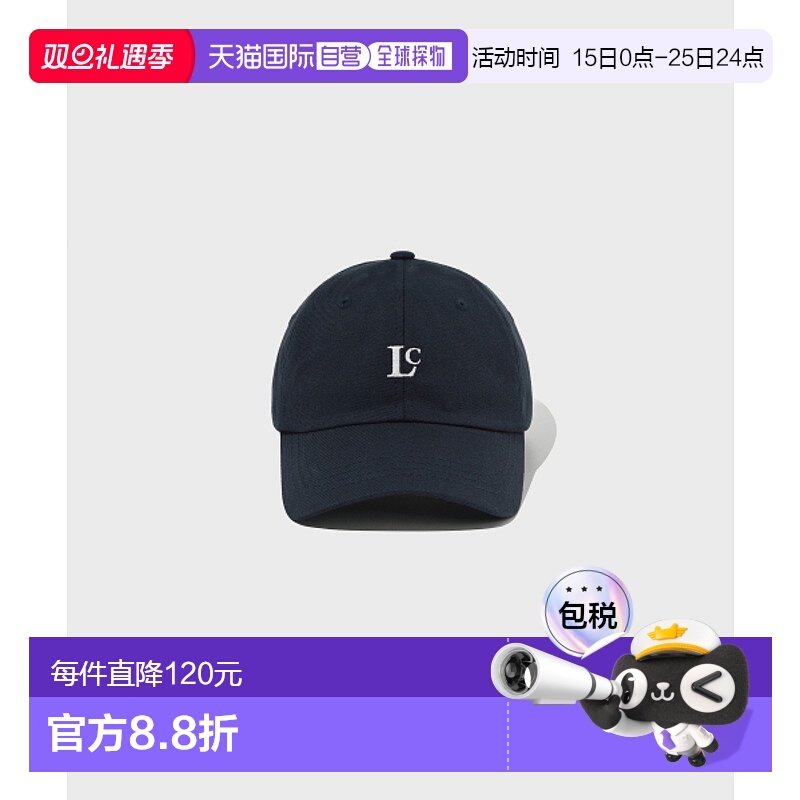 韩国直邮LOW CLASSIC设计师24秋冬新款高级简约休闲气质棒球帽LC2