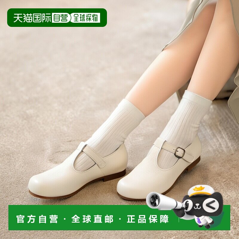 日本直邮YOSUKE 真皮搭扣玛丽珍鞋皮鞋女鞋 YO729BW19178