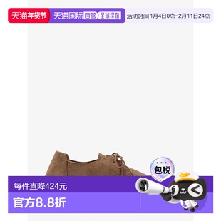 香港直邮birkenstock 勃肯 男士 绒面革绑带休闲皮鞋 1027274GRAY