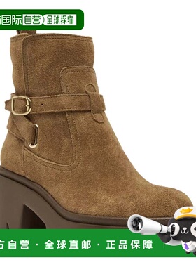 自营Steve Madden Colletta Boots Women's Camel Suede Block He