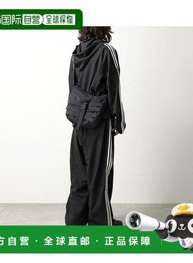 日本直邮Y-3 Cinch 单肩包 (JV9770) 男士尼龙斜挎包轻便刺绣标志