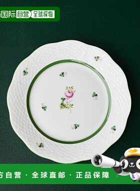 日本直邮Herend 赫伦德 Vienna Rose VRH 盘 19cm 517