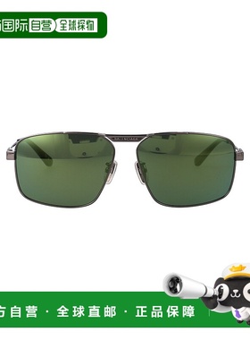 香港直邮BALENCIAGA 男士眼镜 BB0418SK003 SS2025 绿色 Sunglass