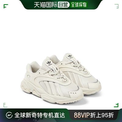 香港直邮潮奢 Adidas Originals 男童 Oztral J 皮质网纱边运动鞋