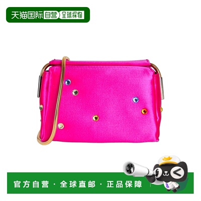 香港直邮Marni 玛尼 女士 BAGS 斜挎包 PINK 粉色单肩包时尚舒适