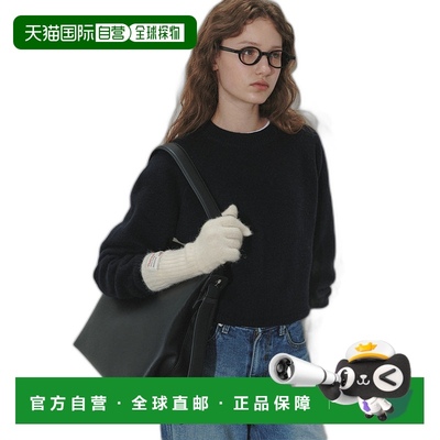 韩国直邮Dunst秋冬24年新品法式复古经典中性风韩版毛衣UDGL3F101