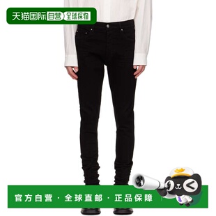 1h可退 香港直邮AMIRI 男士 黑色 Stack 牛仔裤 PXMD002Blac