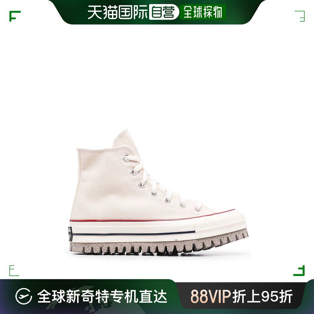 欧洲直邮converse女士高帮及踝板鞋 鞋底高3cm uk尺码