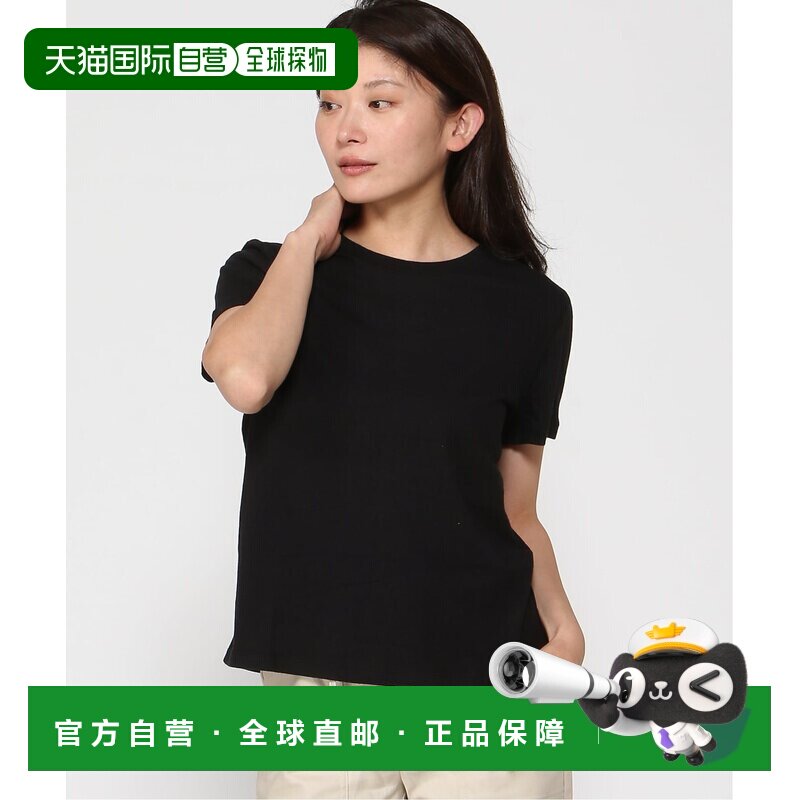 日本直邮GAP W 纯棉 正宗绉绸T恤短袖图片