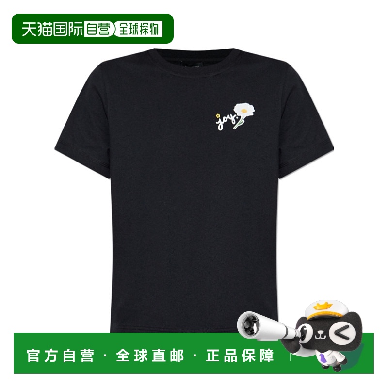 1h可退 香港直邮MARC JACOBS 女士T恤 2F5RTP006C24001 AW2025 黑