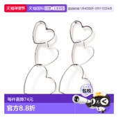 日本直邮Ray BEAMS 女士连心设计长款 1h可退 耳坠 61442015058