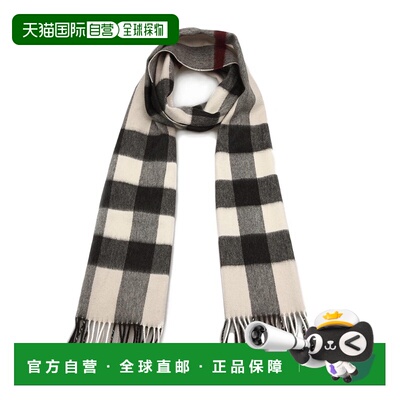 香港直邮BURBERRY 女士围巾 3786939 花色 Check 博柏利配饰Scarf
