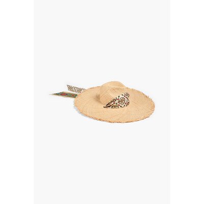 潮奢 Tory Burch 托里·伯奇 女士 草编遮阳帽 116304