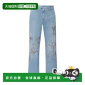 香港直邮Amiri AMBMJE1093 腰带环牛仔裤