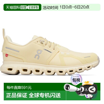 香港直邮On 女士 黄色 Cloud 6 WP 昂跑运动鞋3WF10053755
