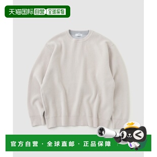 1h可退 日本直邮417 EDIFICE 男装摩尔针织高领套头衫 色块拼接设