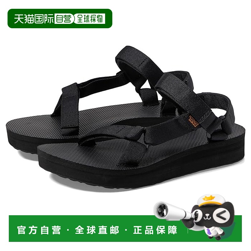 香港直邮潮奢 Teva 女士 Midform 多功能凉鞋 black黑色 舒适时尚