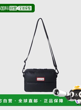 日本直邮HUNTER Intrepid Extra Puff 斜挎包防水橡胶材质带品牌U