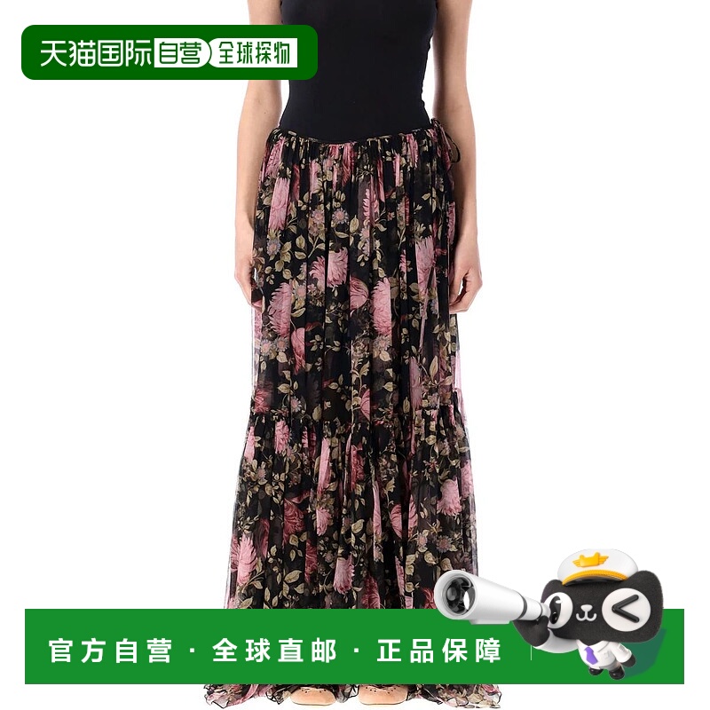 1h可退 香港直邮CHLOÉ 女士半身裙 25PCH25UJU10459001 SS2025 花