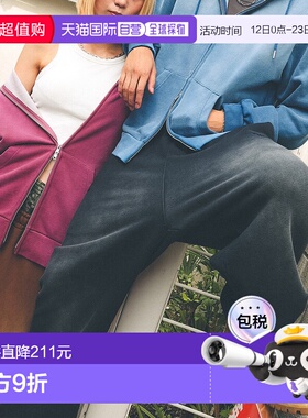 1h可退 日本直邮Younger Song男女同款UMBRO联名宽松半拉链仿棉感