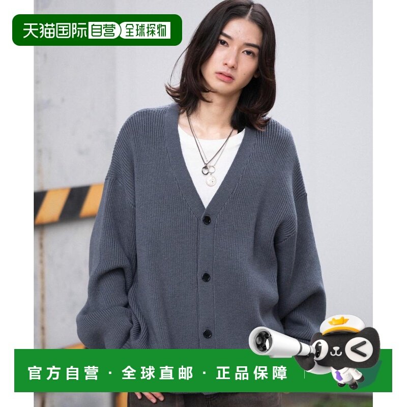 1h可退 日本直邮WEGO 男女同款 短款针织开衫 宽松简约休闲外套 W,男装,针织衫/毛衣,淘宝优惠券,粉丝福利购,淘宝优惠卷