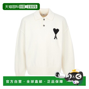 男士 paris 毛衣针织羊毛针织衣 韩国直邮ami 1h可退