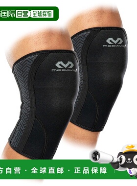 日本直邮McDavid X 护膝膝盖压缩支撑训练身体护理护具 X801-BK