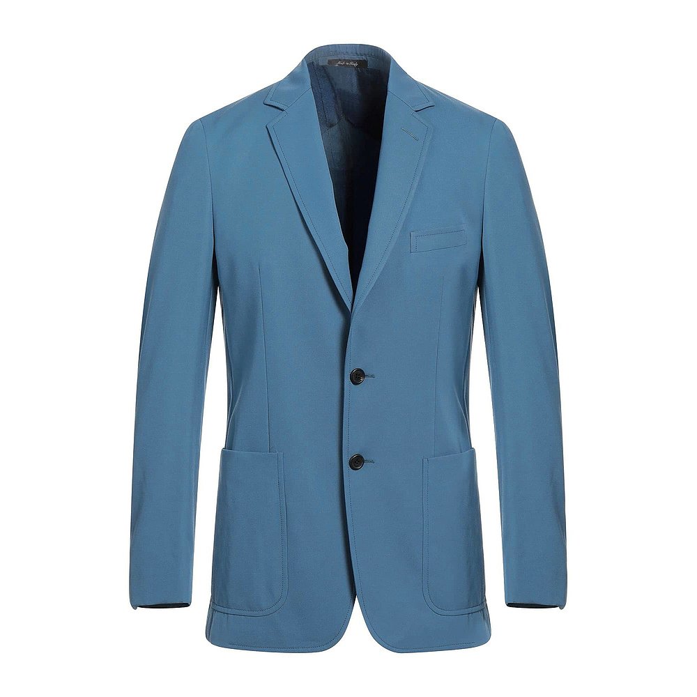 潮奢 Dunhill 登喜路 男士 西装外套 blue蓝色 舒适时尚