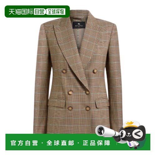 香港直邮ETRO 女士西服 WRCA001099TQB1DS9820 AW2026 棕色
