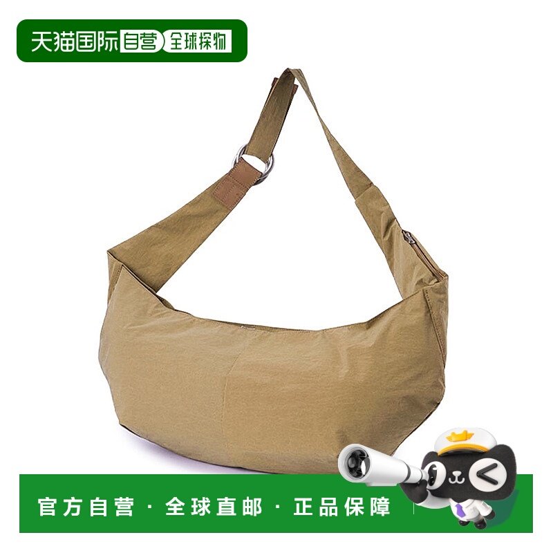 日本直邮master-piece 大容量斜挎男士腰包身体包 A4大小 日本制