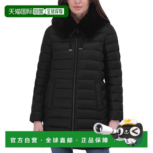 自营Tahari Puffer Jacket - black 美国奥莱直发