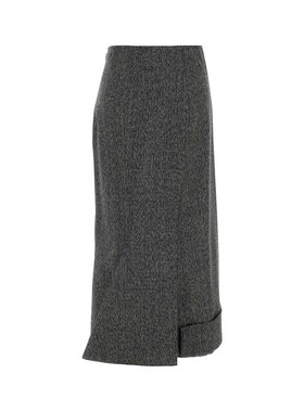 PRADA 女士半身裙 P117YSOOO15K8F0002 AW2024 灰色