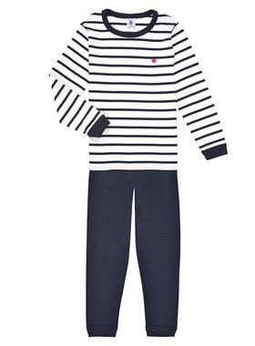 Petit Bateau 小帆船 男孩 TECHI 睡衣 蓝色