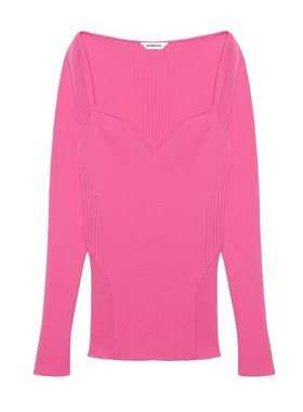 Balenciaga 巴黎世家 女士 一字肩罩衫 657548T5159