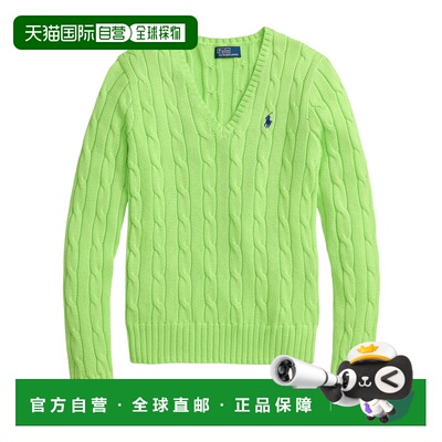 1h可退 香港直邮Polo Ralph Lauren V领长袖针织衫 211971870