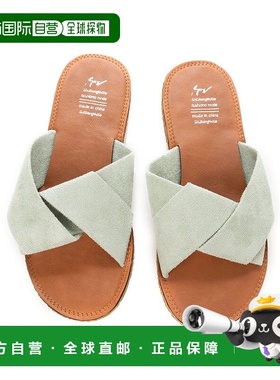 日本直邮JUNOAH 扁平凉鞋 AM5609BW00853 凉鞋