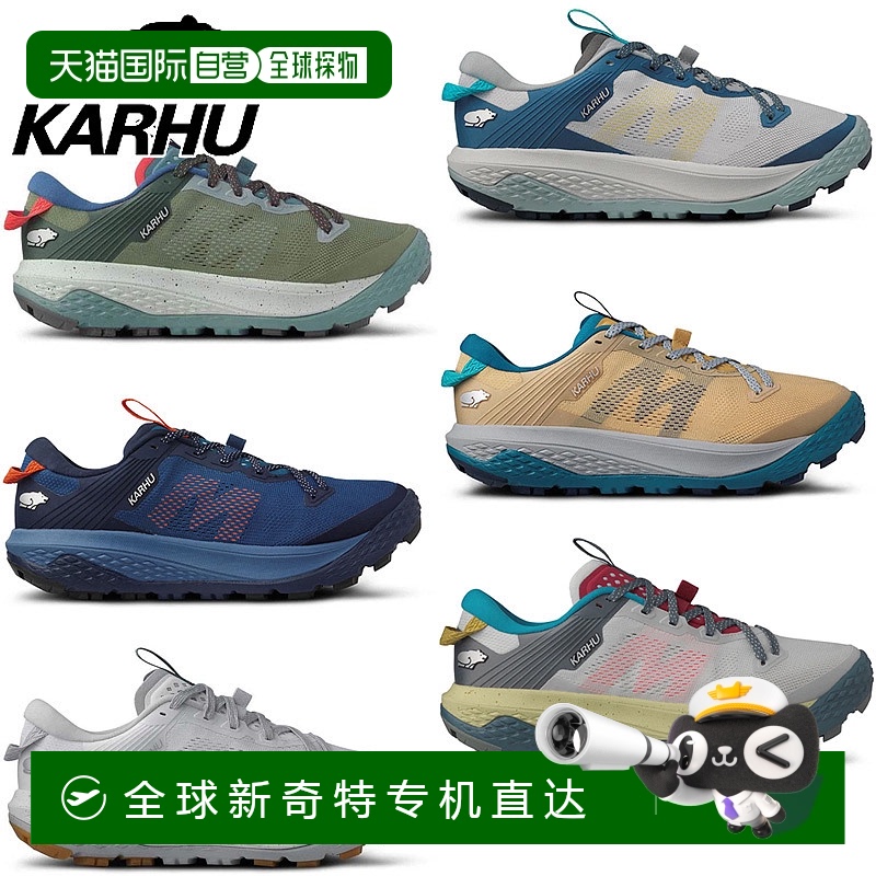 日本直邮KARHU 男士 IKONI TRAIL 越野运动鞋越野跑越野跑低帮灰