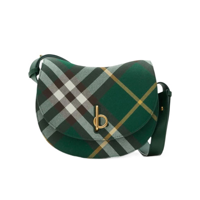 BURBERRY 女士斜挎包 80813511 CO 绿色 中号Rocking Horse单肩包