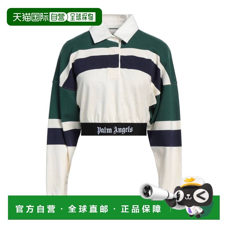 香港直邮Palm Angels 棕榈天使 女士 Polo衫 green绿色 舒适时尚,女装/女士精品,POLO衫,淘宝优惠券,粉丝福利购,淘宝优惠卷