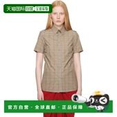 香港直邮潮奢 Fit Burberry 女士 1h可退 Slim 巴宝莉 灰褐色 Che