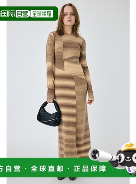 日本直邮MOUSSY ASSYMMETRY SWITCHING 连衣裙 [BEG MO1164EW0343