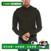 Mock 自营Mette Zip Wool Sweater Neck Merino green 美国